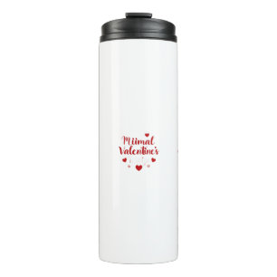 Bouteilles Isothermes Conception de typographie d'amour minimal pour la 