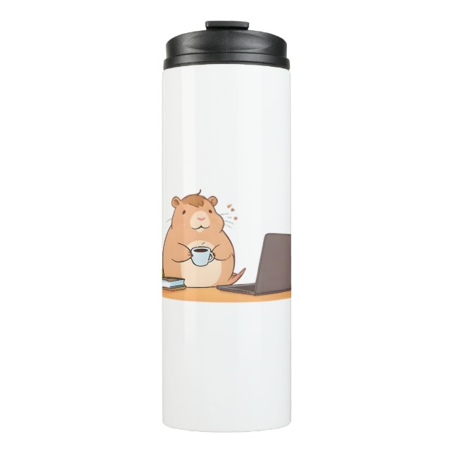 Bouteilles Isothermes Conception d'ordinateur portable de café de codeur (Devant)