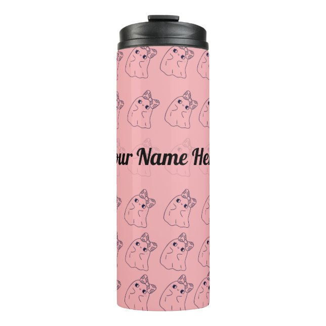 Bouteilles Isothermes Conception du fantôme d'Halloween (Devant)