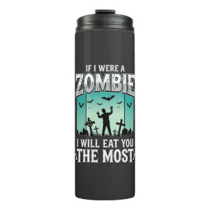 Bouteilles Isothermes Conception Halloween Je Vais Te Manger Zombie_1