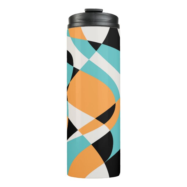 Bouteilles Isothermes Conception Motif sans faille Abstraite Waves (Devant)