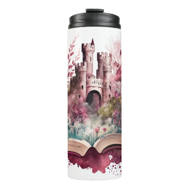 Bouteilles Isothermes Conception pour amateur de livres de fantasy (Devant)