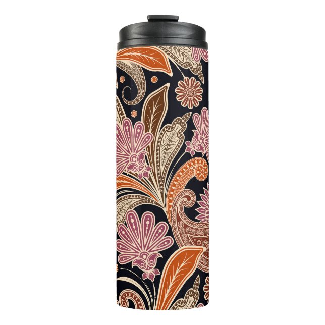 Bouteilles Isothermes Conception traditionnelle Motif sans couture (Devant)