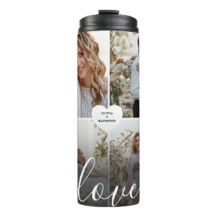 Bouteilles Isothermes Concevez votre propre amour Collage de photos