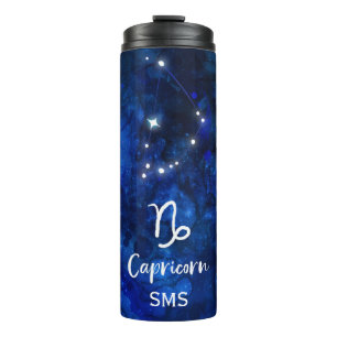 Bouteilles Isothermes Constellation du zodiaque Capricorne Galaxie Ciel