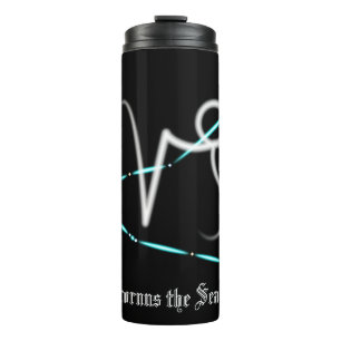 Bouteilles Isothermes Constellation du zodiaque Capricorne Tumbler therm