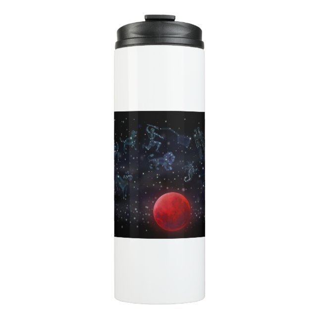 Bouteilles Isothermes Constellations de lune de sang (Devant)