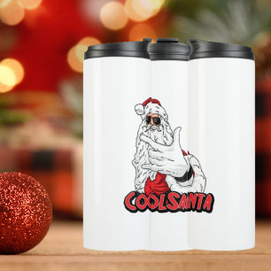 Bouteilles Isothermes Cool de Noël Père Noël Thermal Tumbler