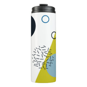 Bouteilles Isothermes Cool, tendance, moderne, vert Memphis