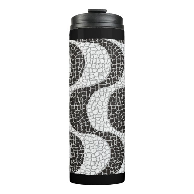 Bouteilles Isothermes Copacabana Sidewalk Brazilian pattern (Devant)