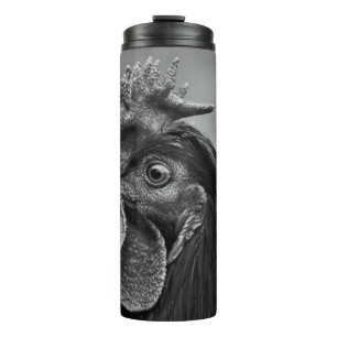 Bouteilles Isothermes Coq noir et blanc