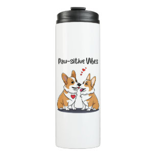 Bouteilles Isothermes Corgis Vibes en Amour