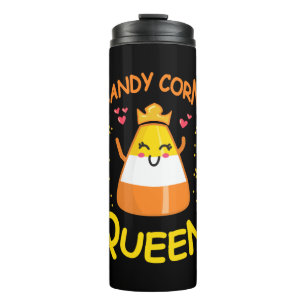 Bouteilles Isothermes Corn de bonbons Reine mignonne Halloween Kawaii Co