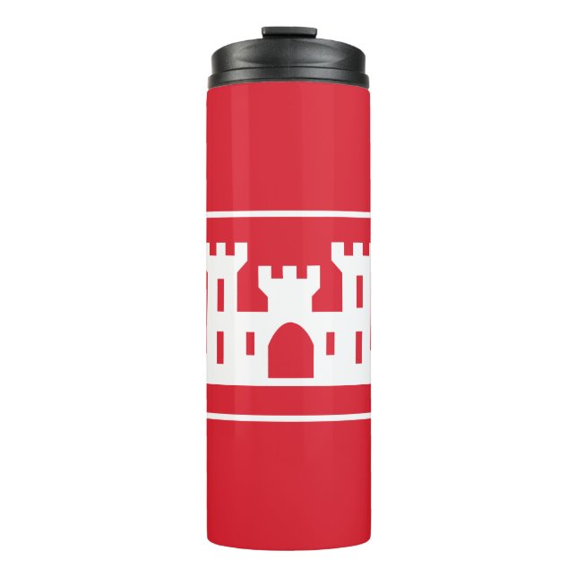 Bouteilles Isothermes Corps des ingénieurs américains DOD Military (Devant)