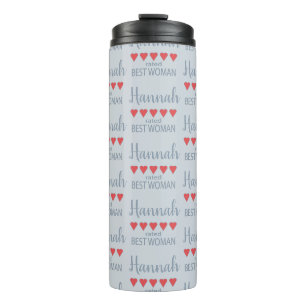 Bouteilles Isothermes Cortège de Mariage & de Mariée 5 Meilleure Femme a