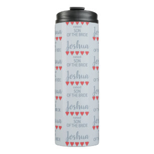 Bouteilles Isothermes Cortège de mariage et de noce 5 Fils de la mariée 