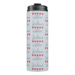Bouteilles Isothermes Cortège de mariage et de noce 5 Garçon aux fleurs 