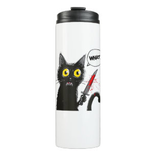 Bouteilles Isothermes Costume d'Halloween Chat Noir Quel Amoureux des ch