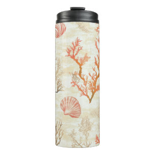 Bouteilles Isothermes Côtière rustique - Coquillages, Poissons étoilés,