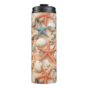 Bouteilles Isothermes Côtière rustique - Coquillages, Poissons étoilés,