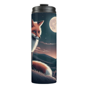 Bouteilles Isothermes Cottagecore Floral Fox esthétique Goth Forest Girl