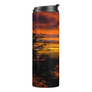 Bouteilles Isothermes Coucher de soleil à Praia, Cap Vert