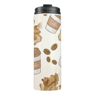 Bouteilles Isothermes Couleur crème thermale Tumbler