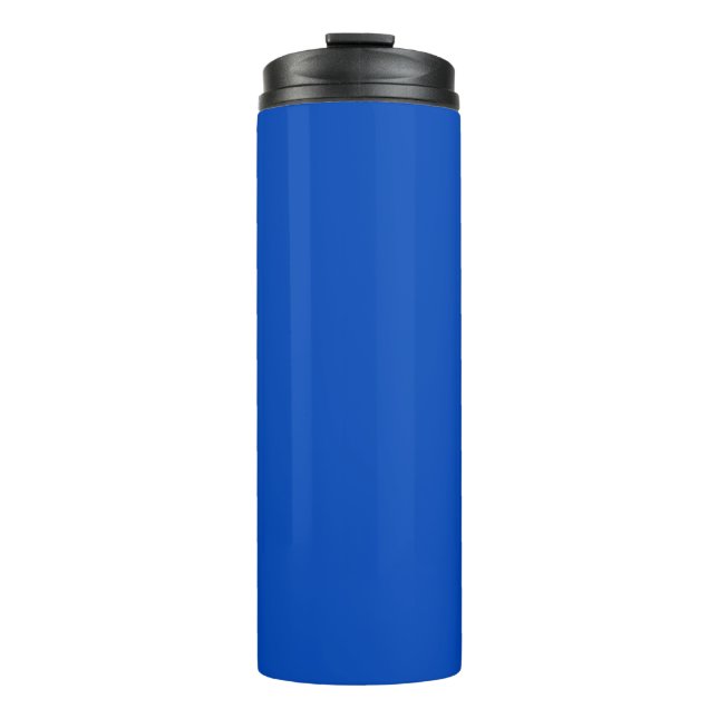 Bouteilles Isothermes Couleur de clé chroma bleu (Devant)