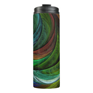 Bouteilles Isothermes Couleur Gloire Moderne Art Abstrait Motif Élégant