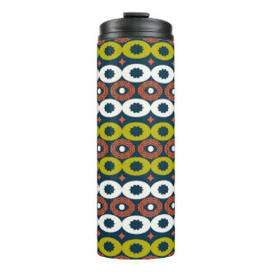 Bouteilles Isothermes Couleur sans couture motif aux formes ovales en Af