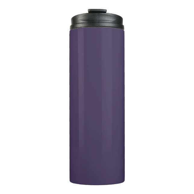 Bouteilles Isothermes Couleur uni pastel violet foncé (Devant)