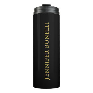 Bouteilles Isothermes Couleurs d'or noir professionnel tendance moderne