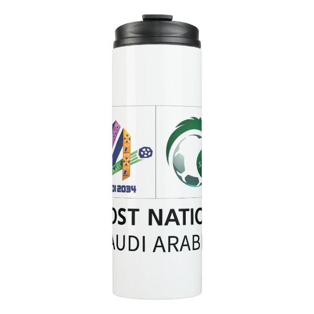 Bouteilles Isothermes Coupe du monde 2034 (Devant)
