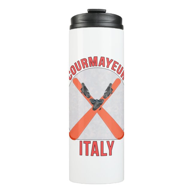 Bouteilles Isothermes Courmayeur, Italie (Devant)