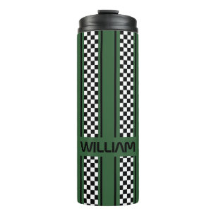 Bouteilles Isothermes Coutume Sport de course verte et noire