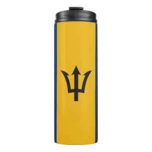 Bouteilles Isothermes Couverture totale du drapeau barbare bajan 