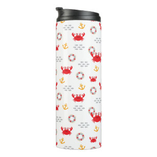 Bouteilles Isothermes Crabe avec bouée de sauvetage