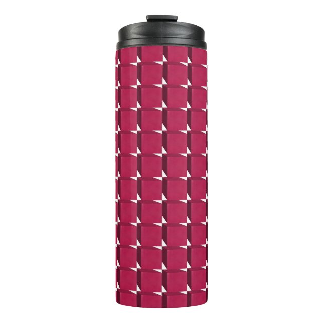 Bouteilles Isothermes Cranberry Cubes (Devant)