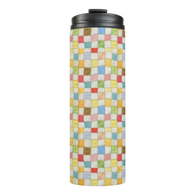 Bouteilles Isothermes CRAZY QUILT Thermal Tumbler (Devant)