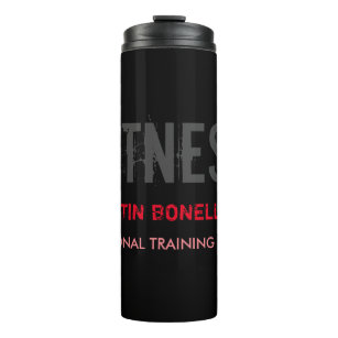 Bouteilles Isothermes Créative Retro Black Grey Dynamic Personal Trainer