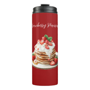 Bouteilles Isothermes Crêpes aux fraises rouges