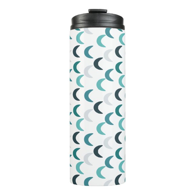 Bouteilles Isothermes Crescents d'âge bleu (Devant)