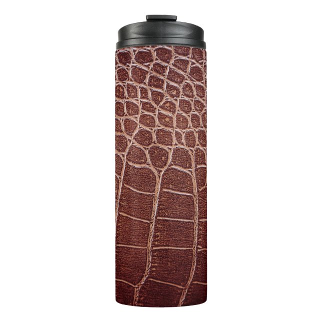 Bouteilles Isothermes Crocodile leather patternabstract,alligator,animal (Devant)