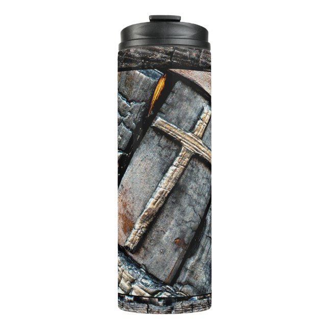 Bouteilles Isothermes Croix de protection (Devant)