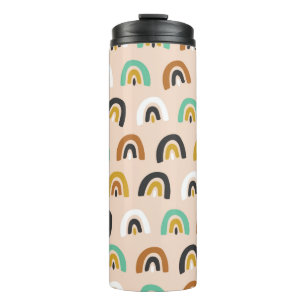 Bouteilles Isothermes Cuisine Bio Arc-En-Ciel Grandes Motif sans joint