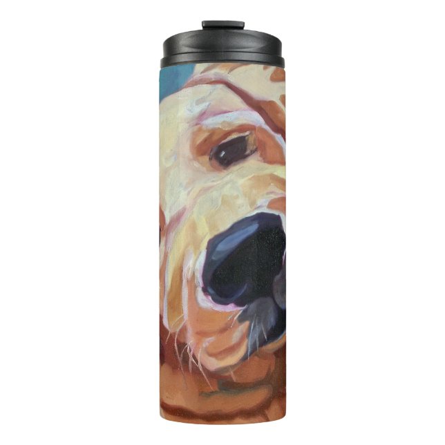 Bouteilles Isothermes Culbuteur de chiot de golden retriever (Devant)
