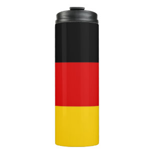 Bouteilles Isothermes Culbuteur thermique avec le drapeau de l'Allemagne