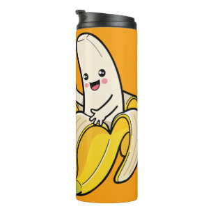 Bouteilles Isothermes Cute bananes nom personnalisé