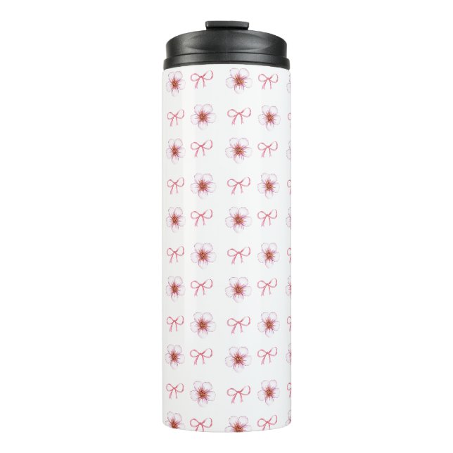 Bouteilles Isothermes Cute Cherry Blossom Ribbon Design  (Devant)