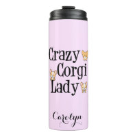 Cute Crazy Corgi dame